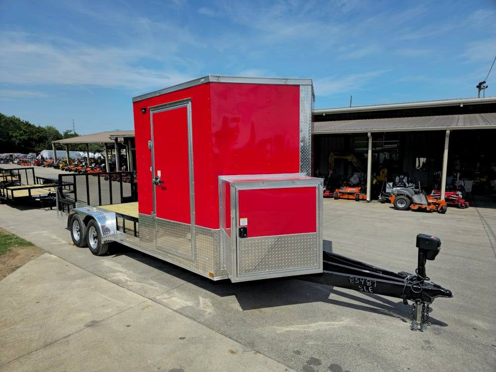 7 × 20 ft Hybrid Enclosed Trailer, photo 1