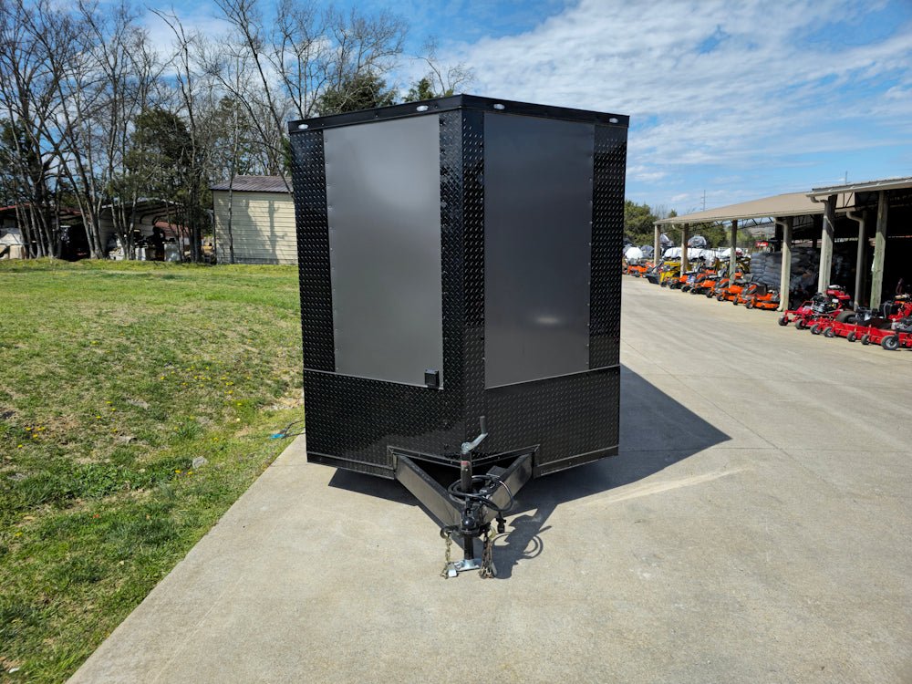 7 × 14 ft V-Nose Enclosed Trailer, photo 3