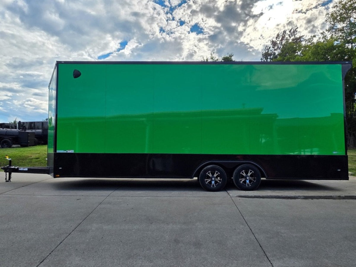 8.5 × 24 ft V-Nose Enclosed Car Hauler, photo 4