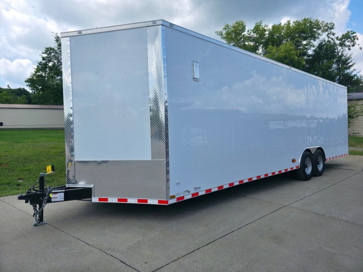 8.5 × 28 ft V-Nose Enclosed Trailer, photo 3