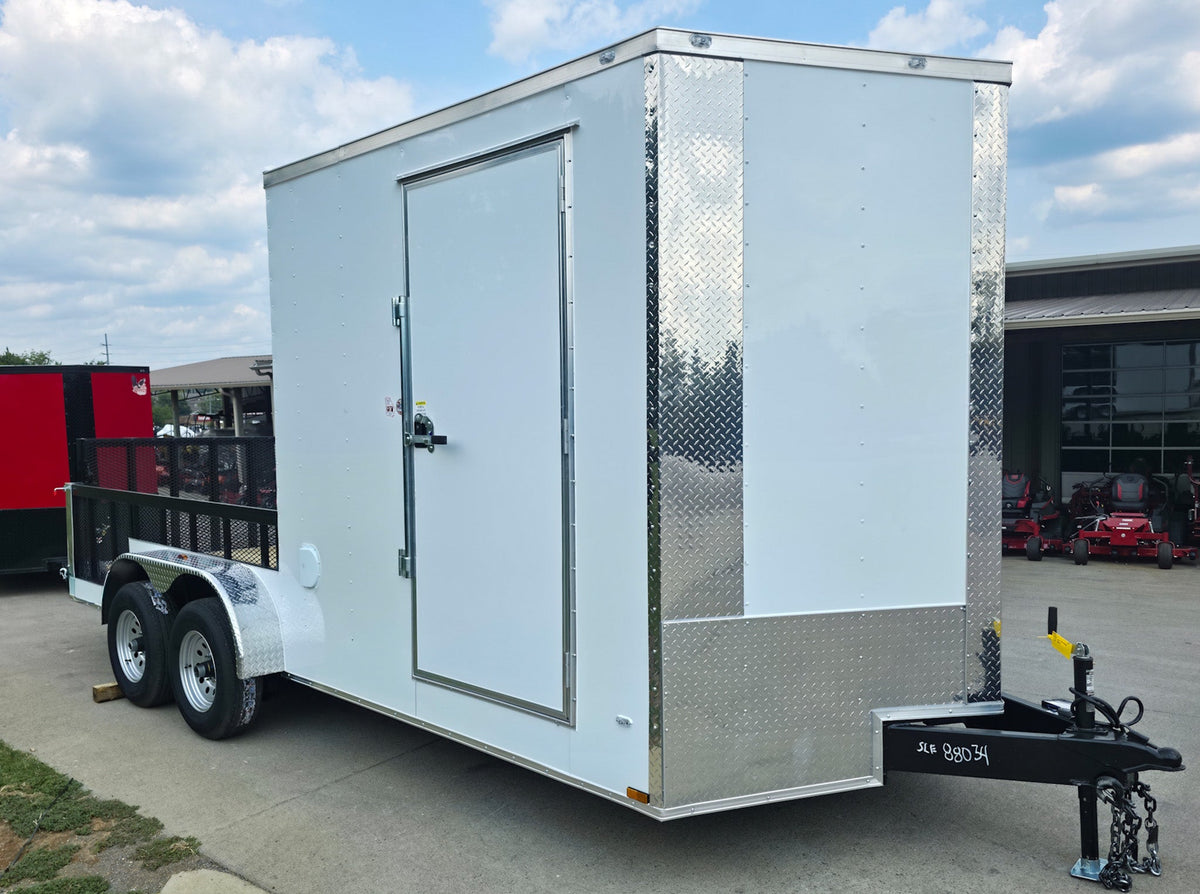 7 × 18 ft Hybrid Enclosed Trailer, photo 3