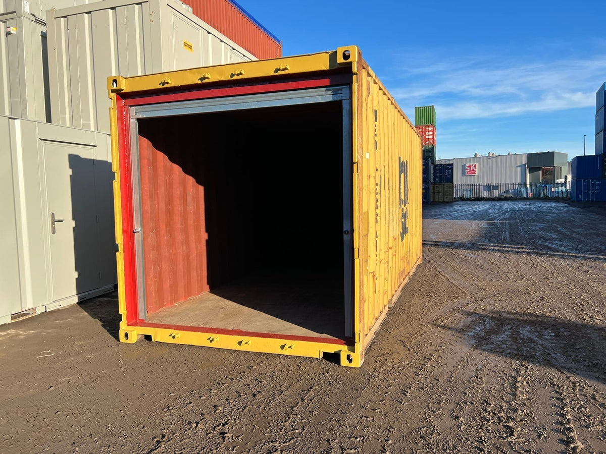 20 ft Shipping Container with Roll-Up Door, photo 3