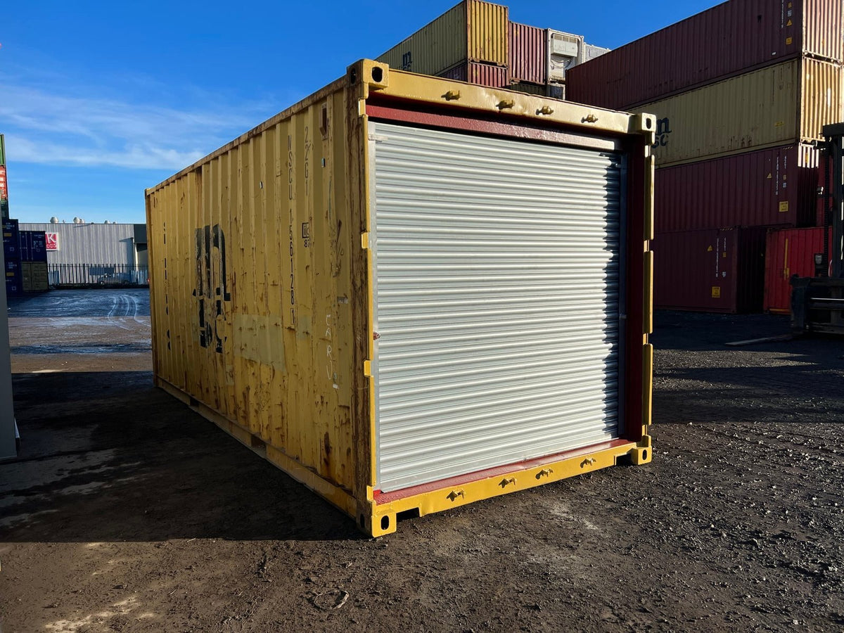 20 ft Shipping Container with Roll-Up Door, photo 2