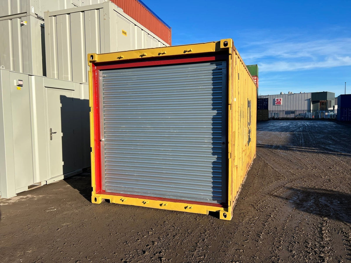 20 ft Shipping Container with Roll-Up Door, photo 1