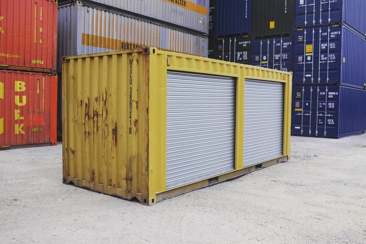 20 ft Shipping Container with Roll-Up Door, photo 2