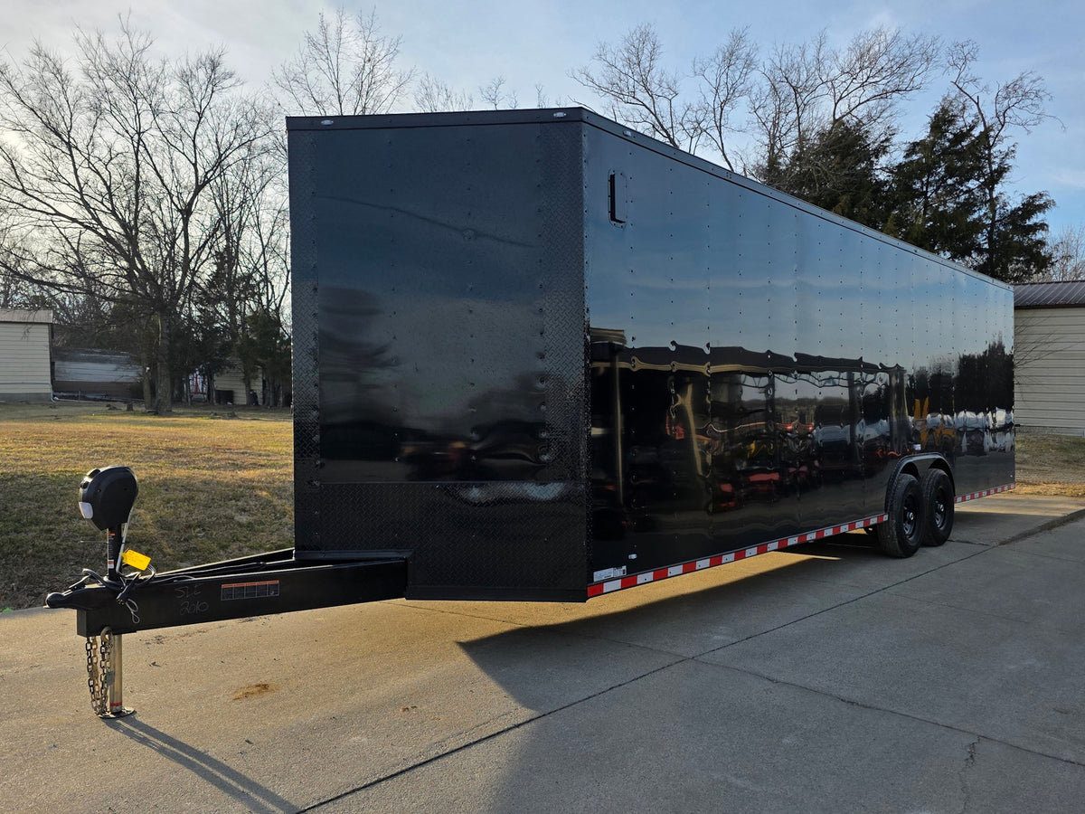 8.5 × 28 ft V-Nose Enclosed Trailer, photo 1