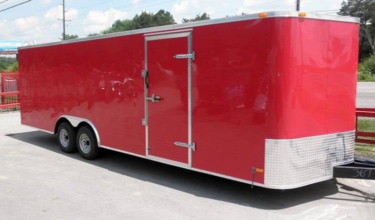 8.5 × 24 ft Enclosed Car Hauler, photo 2