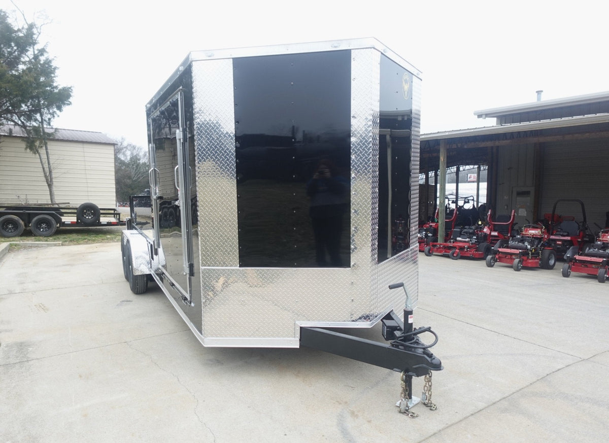 7 × 20 ft V-Nose Hybrid Enclosed Trailer, photo 5