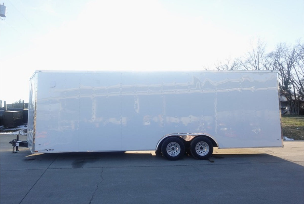 8.5 × 24 ft V-Nose Enclosed Trailer, photo 1