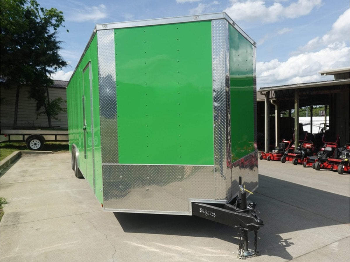 8.5 × 24 ft V-Nose Enclosed Trailer, photo 3