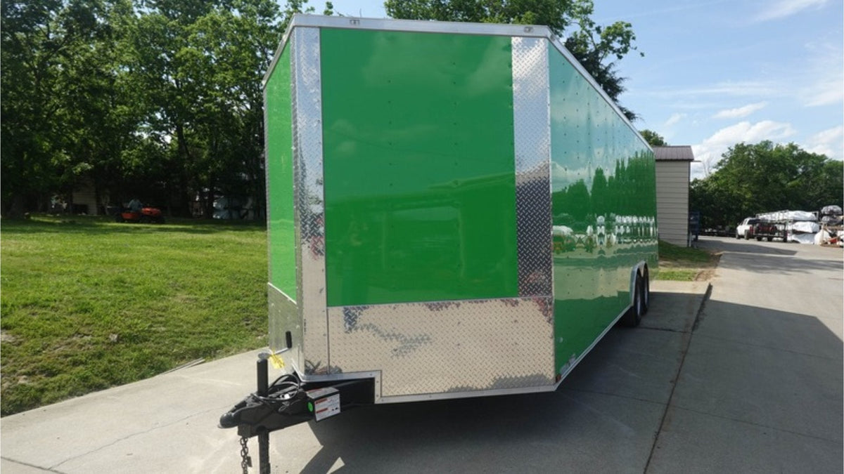8.5 × 24 ft V-Nose Enclosed Trailer, photo 4