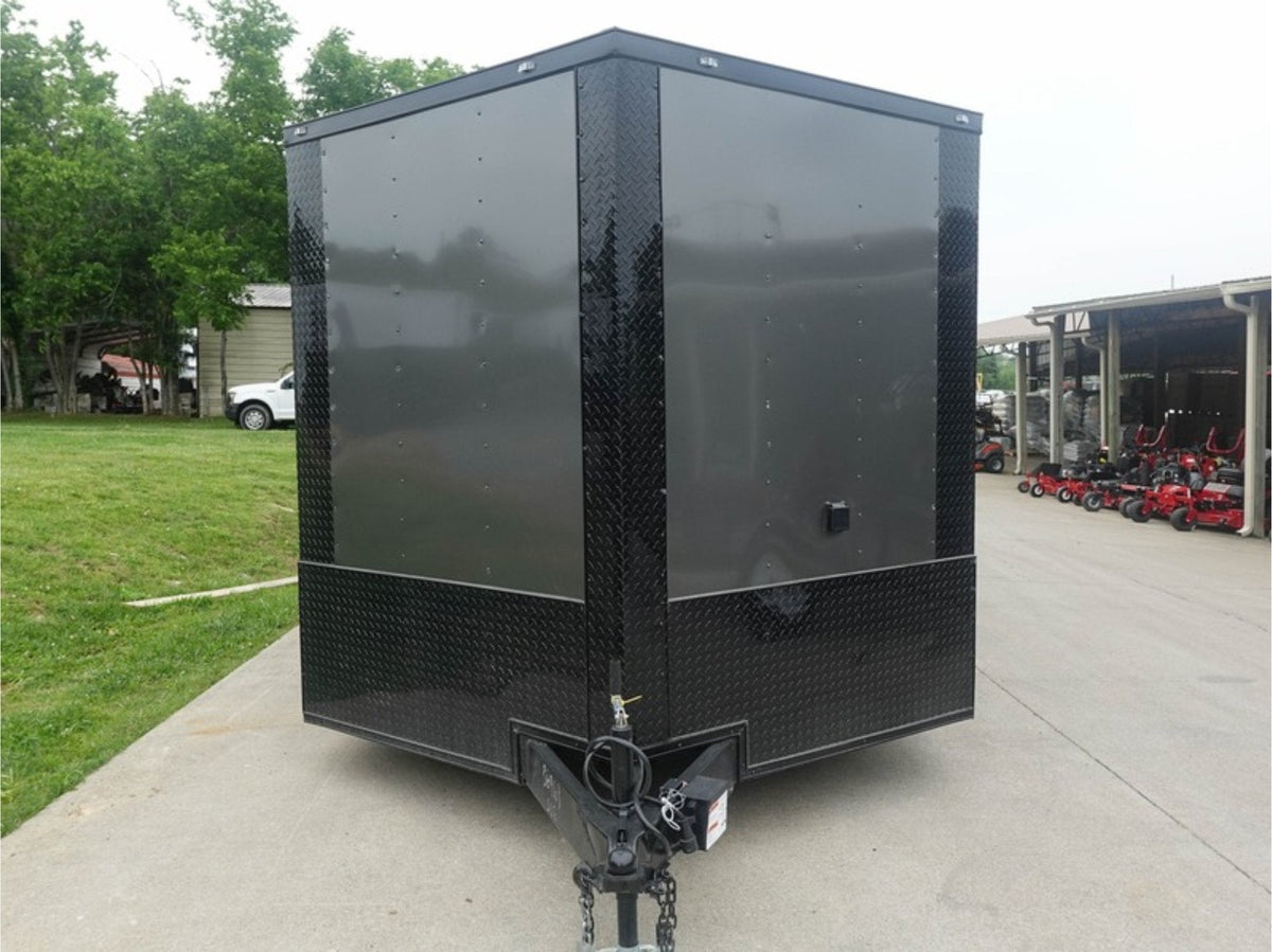 8.5 × 20 ft V-Nose Hybrid Enclosed Trailer, photo 2