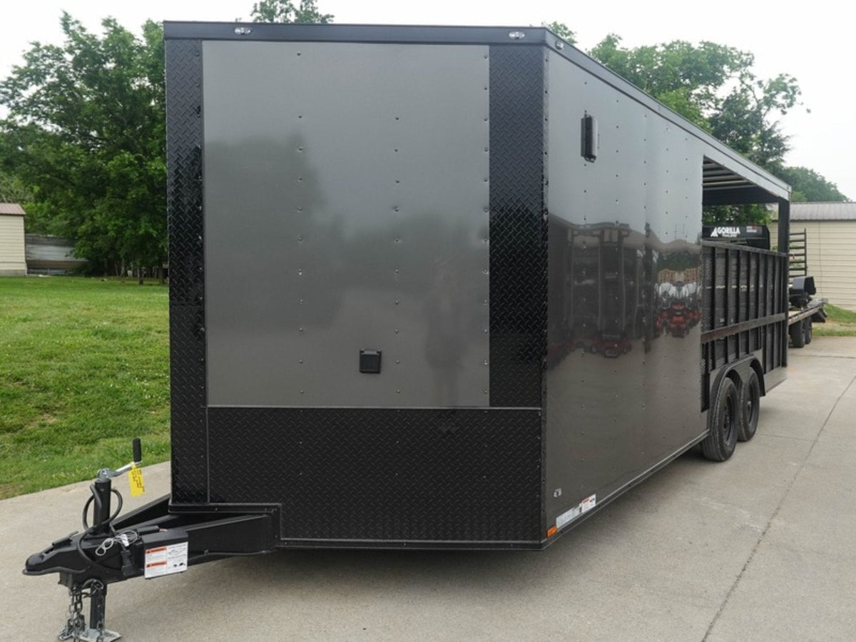 8.5 × 20 ft V-Nose Hybrid Enclosed Trailer, photo 3