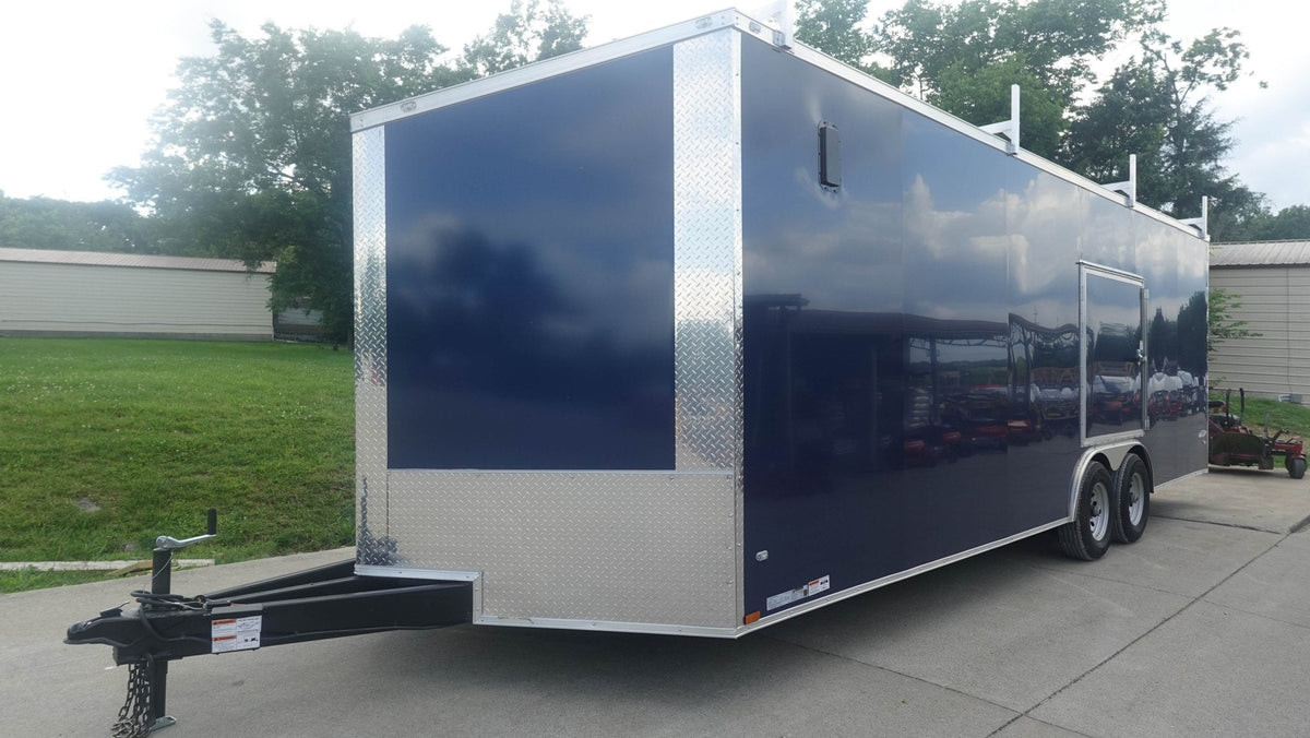 8.5 × 24 ft V-Nose Enclosed Trailer, photo 1