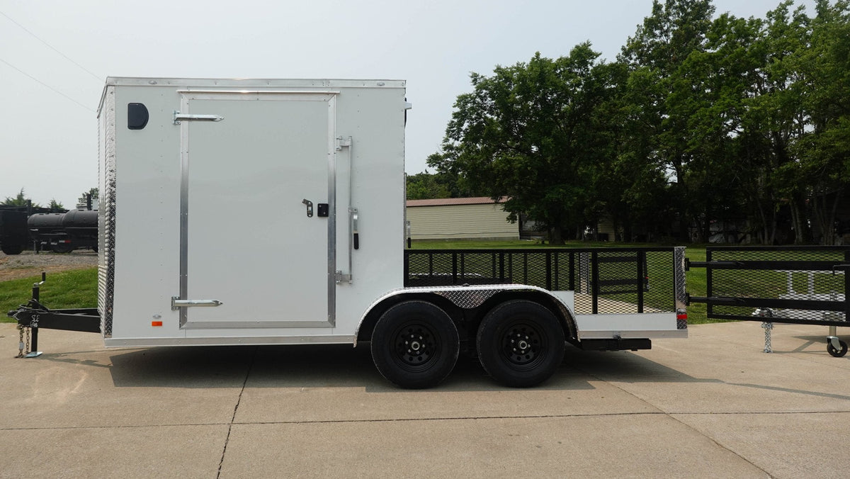 7 × 16 ft V-Nose Hybrid Enclosed Trailer, photo 5