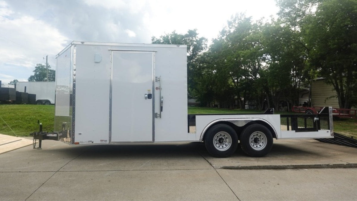 8.5 × 20 ft V-Nose Hybrid Enclosed Trailer, photo 5
