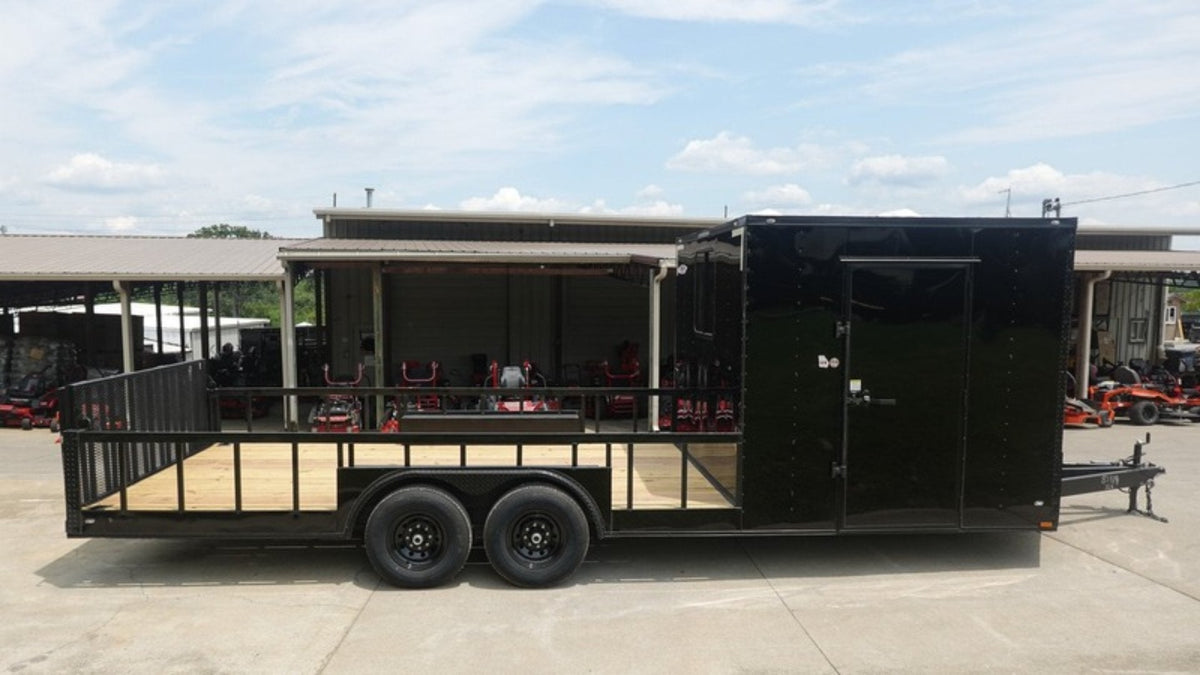 8.5 × 24 ft V-Nose Hybrid Enclosed Trailer, photo 4