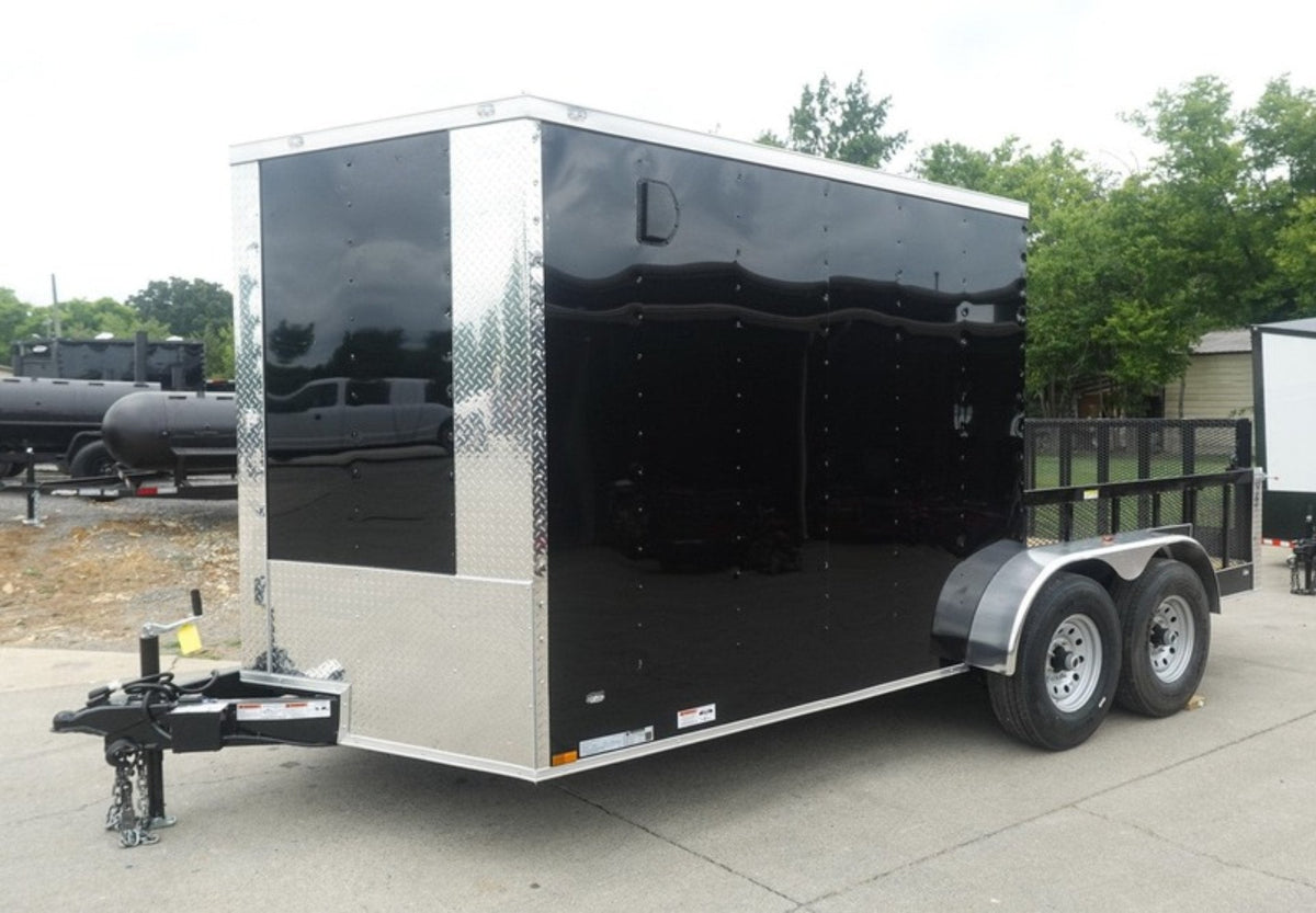 7 × 16 ft Hybrid Enclosed Trailer, photo 1