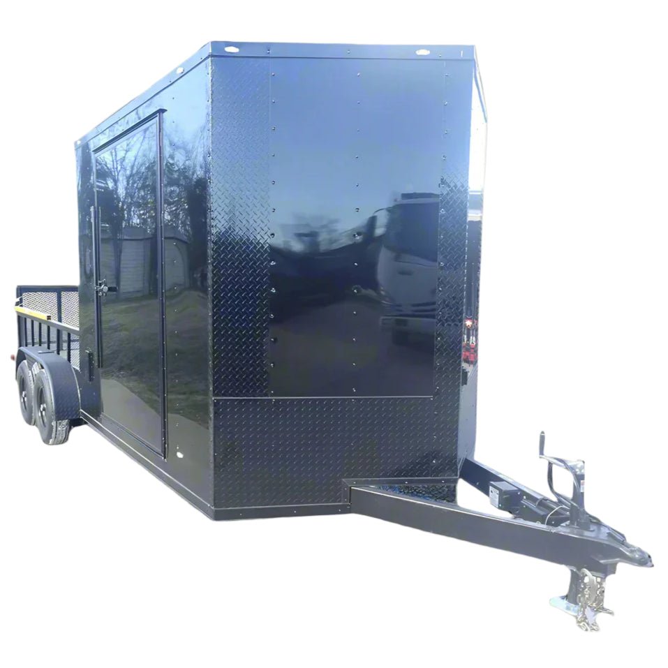 7 × 18 ft Hybrid Enclosed Trailer, photo 1