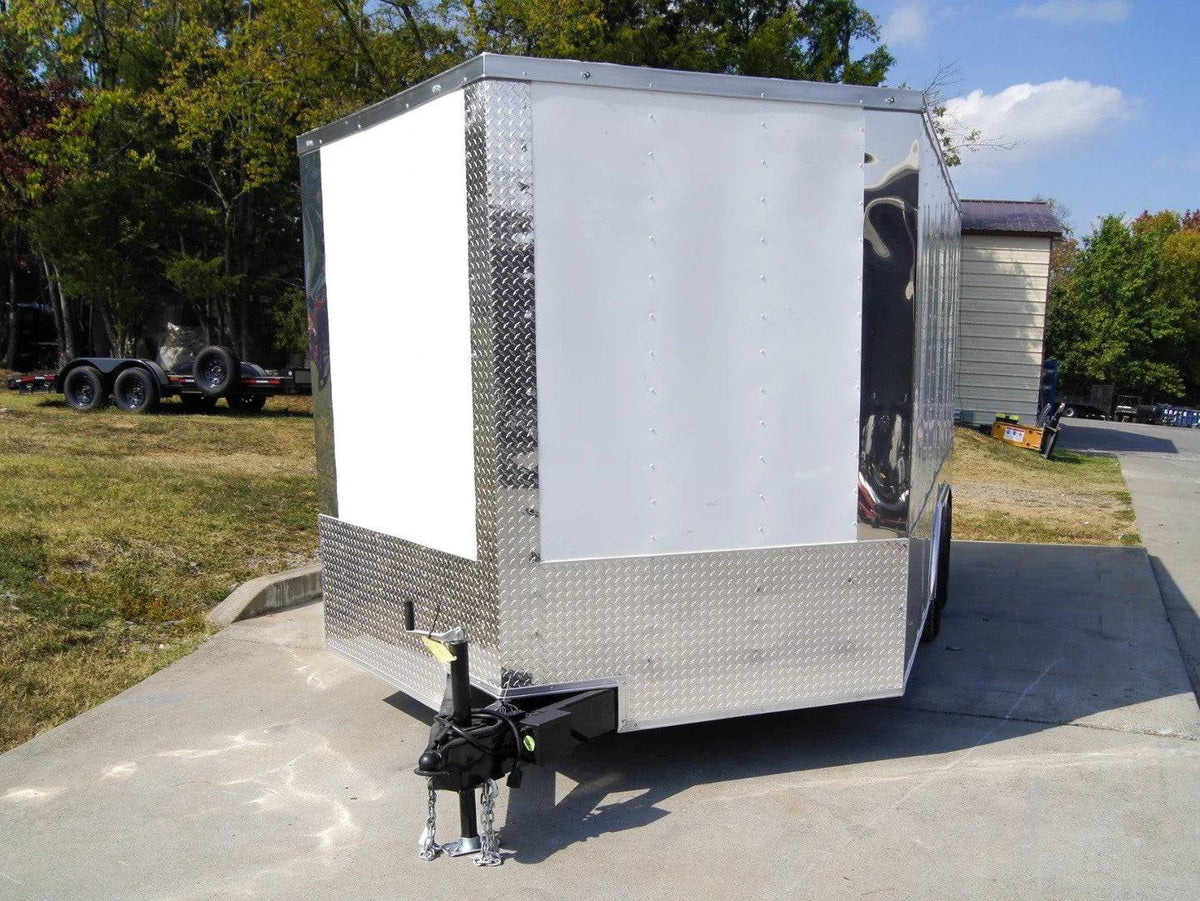 8.5 × 14 ft V-Nose Enclosed Trailer, photo 2