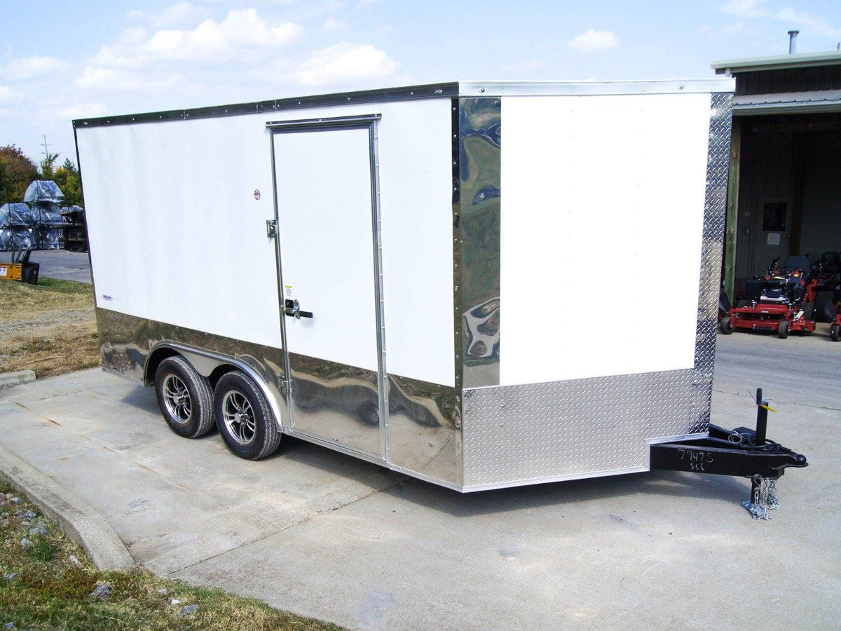 8.5 × 14 ft V-Nose Enclosed Trailer, photo 3