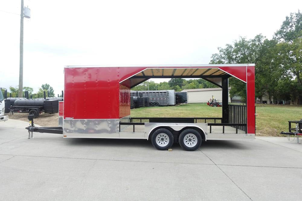 7 × 20 ft Enclosed Event Trailer, photo 4