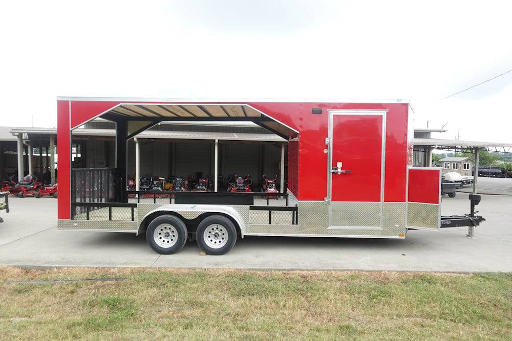 7 × 20 ft Enclosed Event Trailer, photo 3