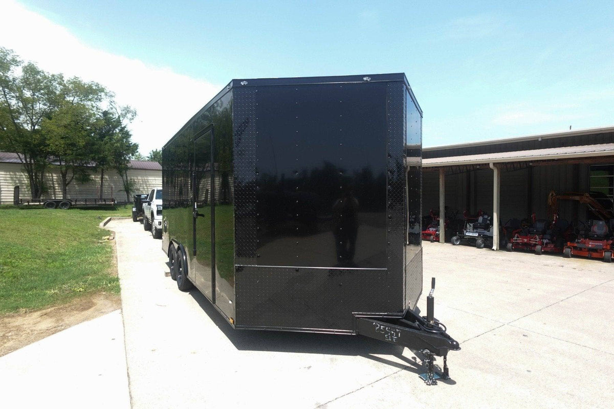 8.5 × 18 ft V-Nose Enclosed Trailer, photo 3