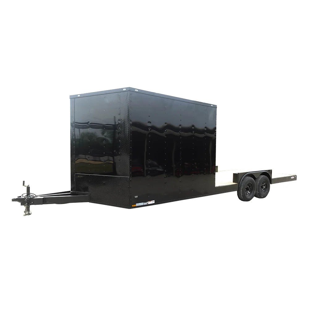 8.5 × 24 ft V-Nose Hybrid Enclosed Trailer, photo 1