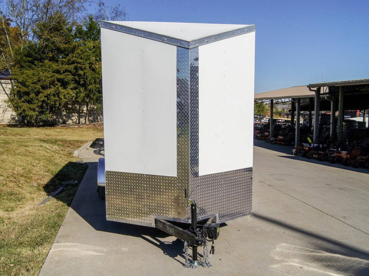 6 × 14 ft V-Nose Enclosed Trailer, photo 1