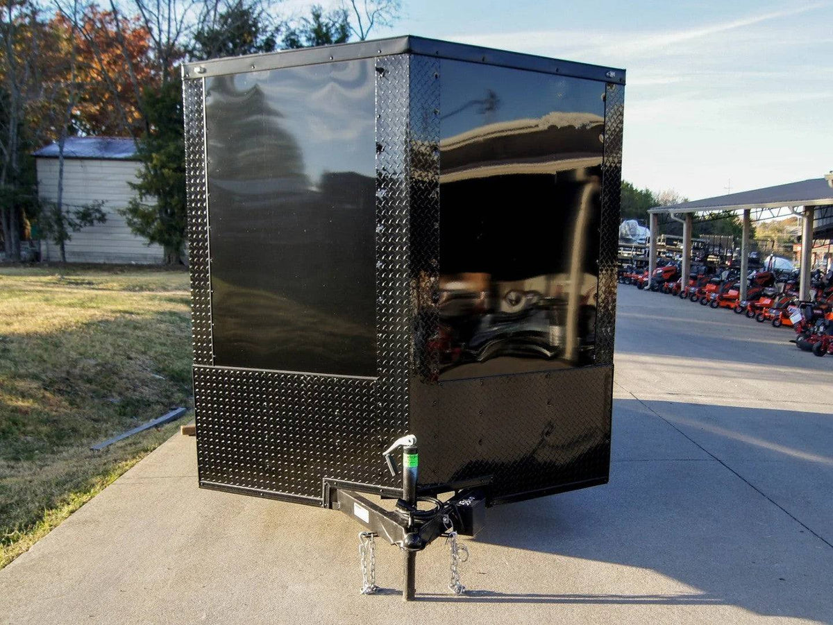 7 × 14 ft V-Nose Enclosed Trailer, photo 2
