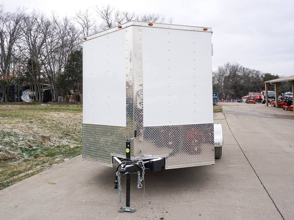 7 × 12 ft V-Nose Enclosed Trailer, photo 2