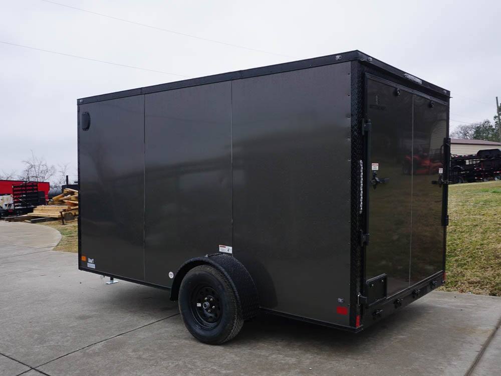 7 × 12 ft V-Nose Enclosed Trailer, photo 5