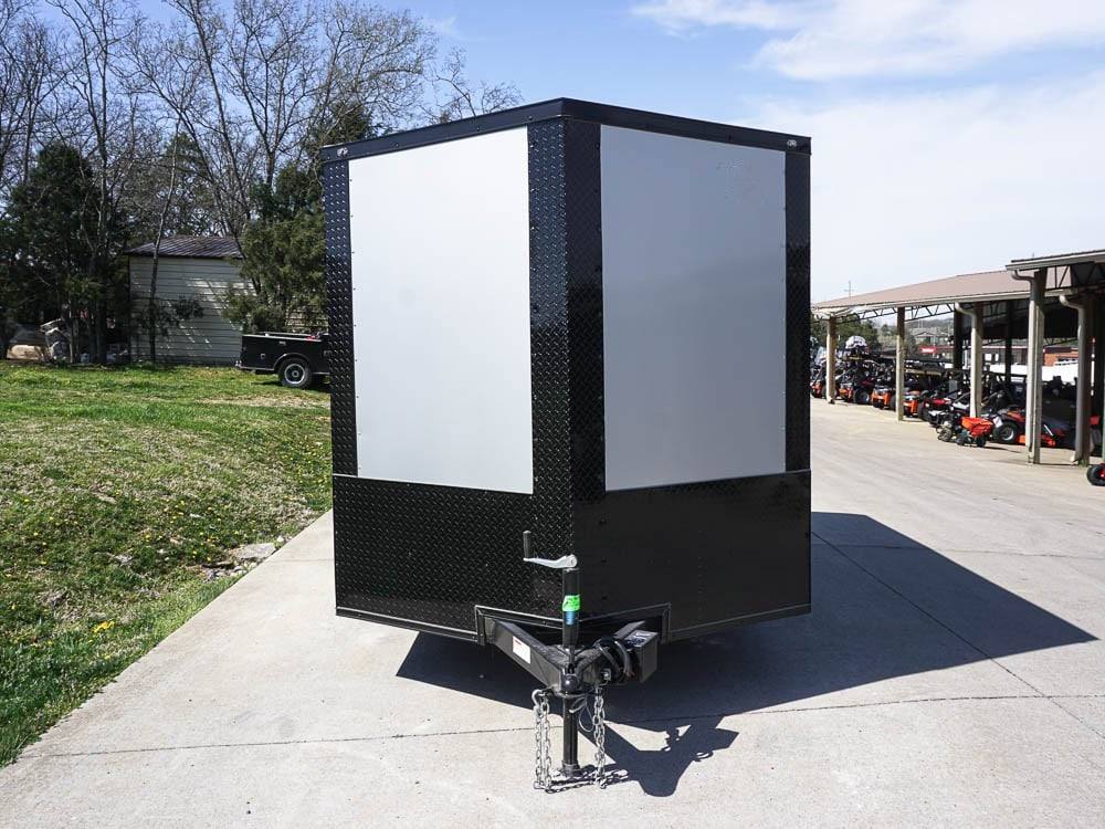 7 × 12 ft V-Nose Enclosed Trailer, photo 3
