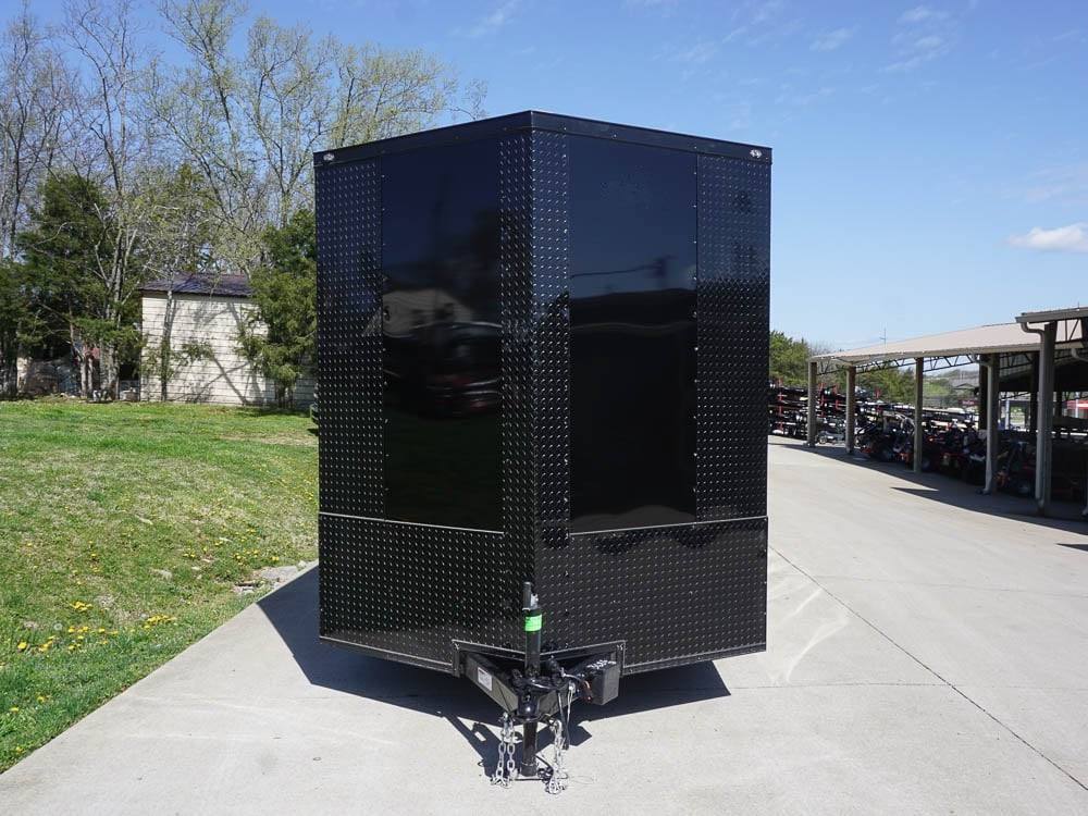7 × 16 ft V-Nose Enclosed Trailer, photo 2