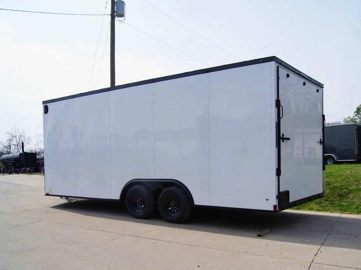 8.5 × 20 ft V-Nose Enclosed Trailer, photo 4