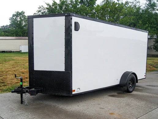 7 × 14 ft V-Nose Enclosed Trailer, photo 3