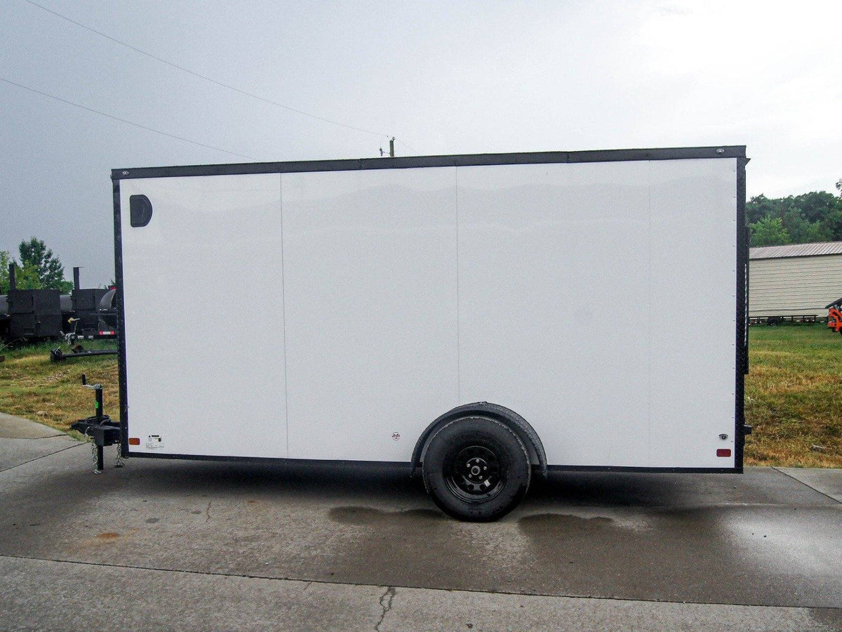7 × 14 ft V-Nose Enclosed Trailer, photo 4