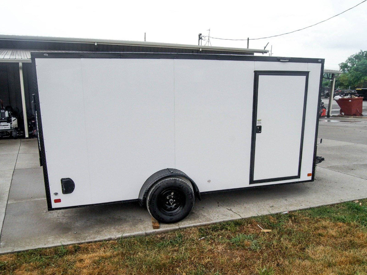 7 × 14 ft V-Nose Enclosed Trailer, photo 5