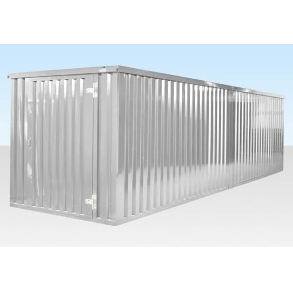 6m × 2.1m End Linked Flat Packed Container Bundle (Galvanised), photo 1