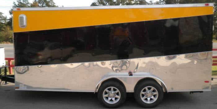 7 × 16 ft Enclosed Car Hauler, photo 1