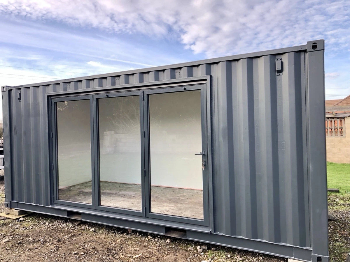 Converted Shipping Container Office Gym 20 ft, photo 4