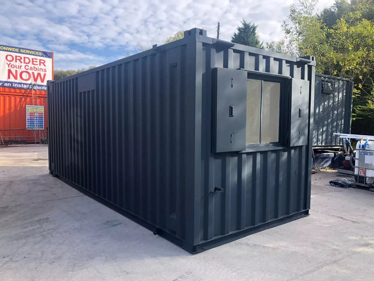 20 × 8 ft Office/Canteen/Toilet Anti Vandal/ Shipping Container, photo 4