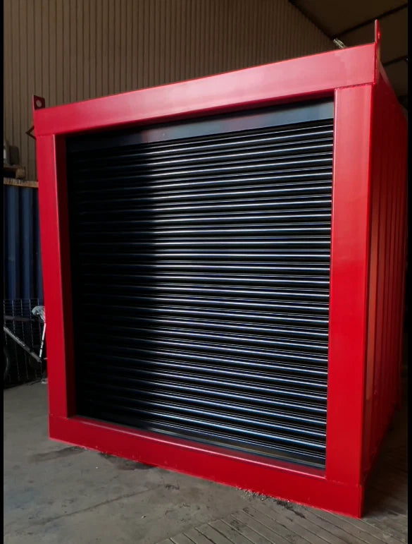6 ft Shipping Container with Roll-Up Door, photo 1