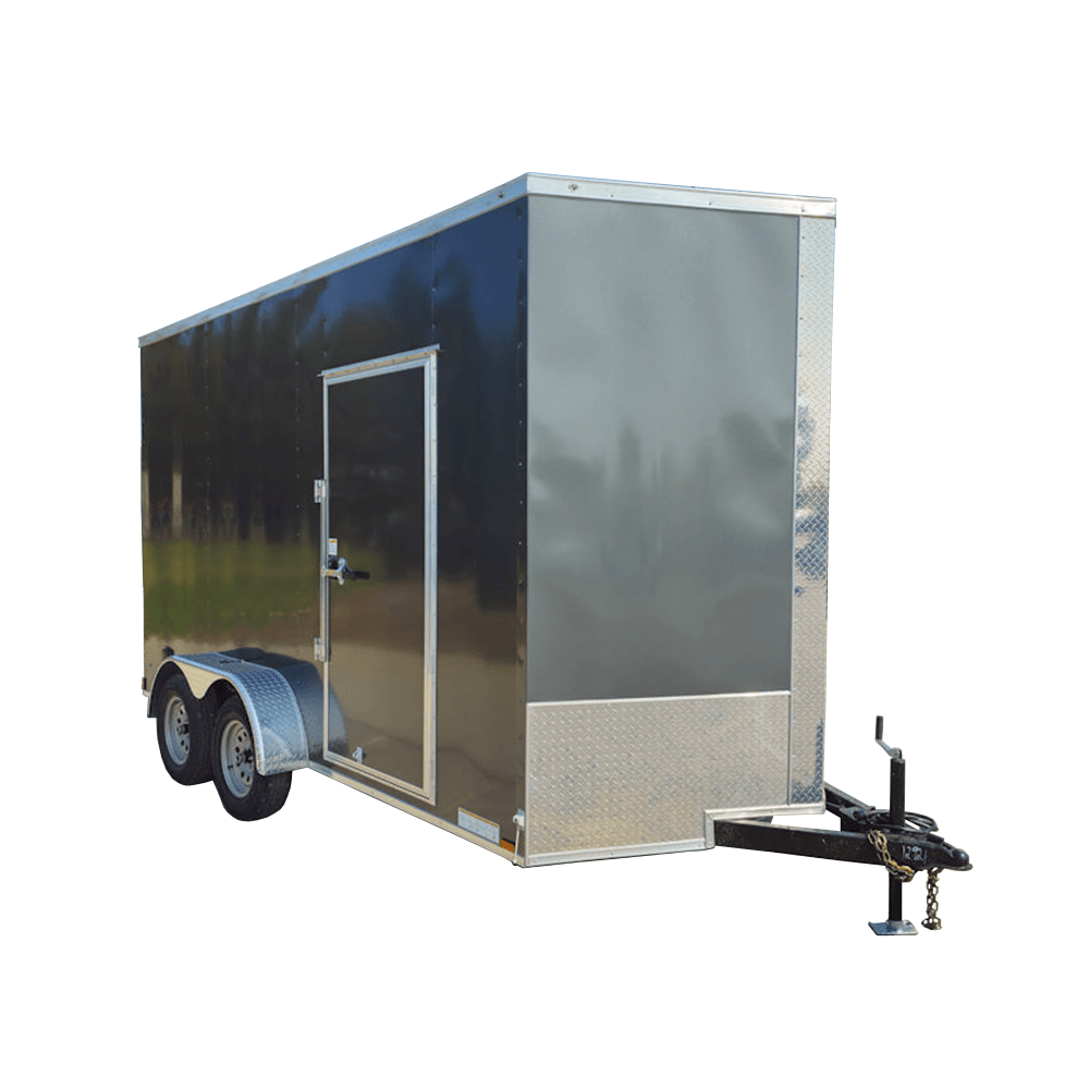 7 × 14 ft Enclosed Trailer, photo 1