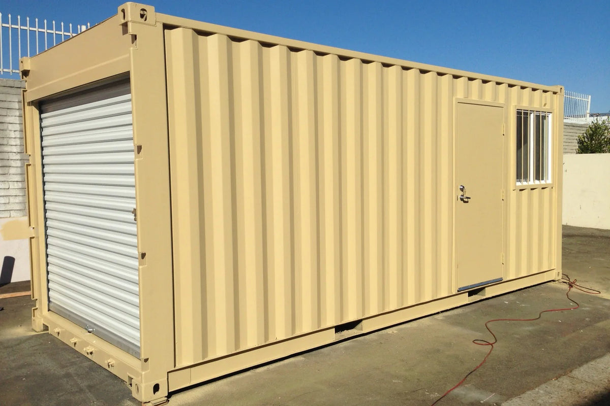16 ft Shipping Container with Roll-Up Door, photo 1