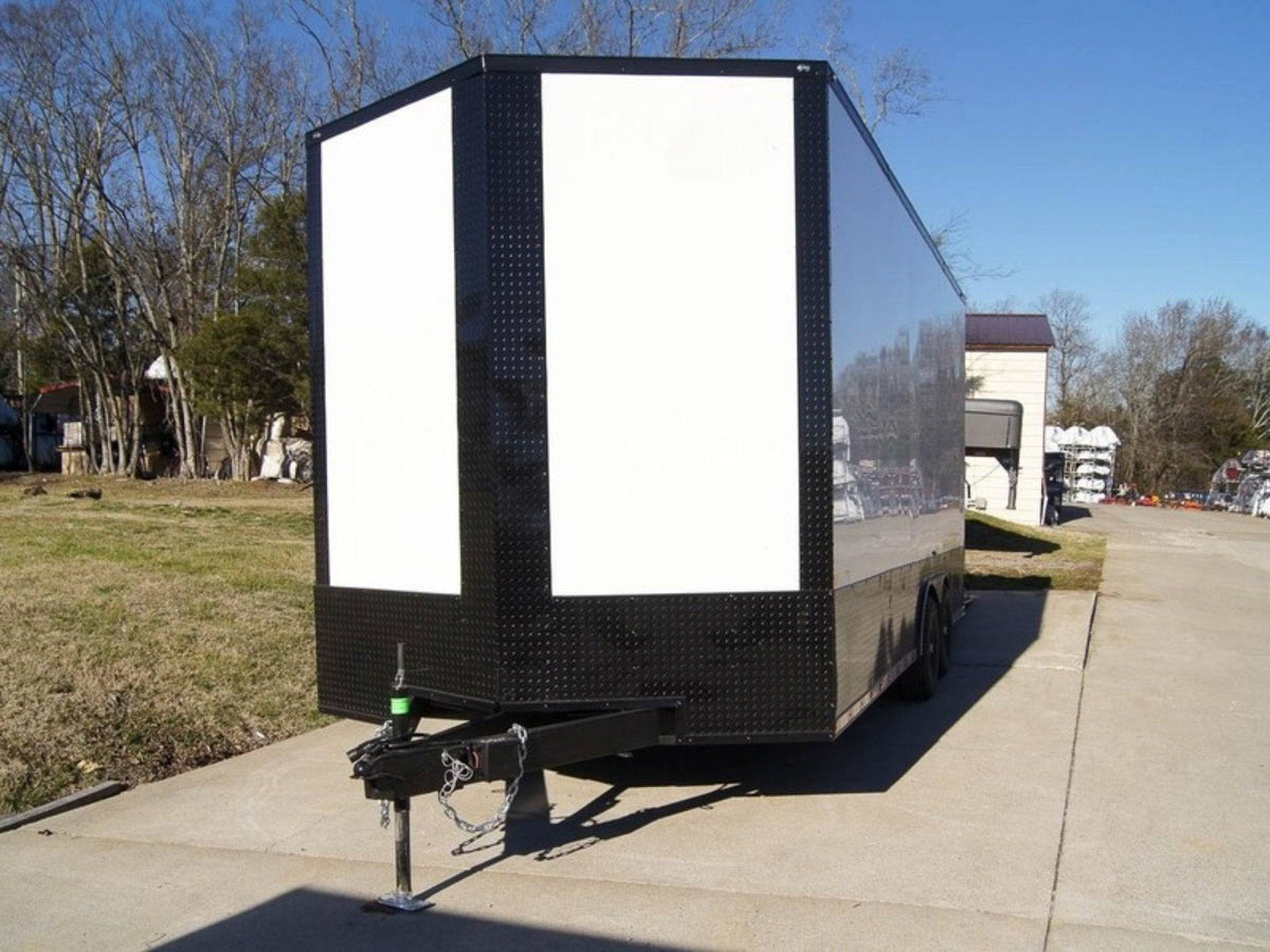 8.5 × 20 ft V-Nose Enclosed Trailer, photo 2