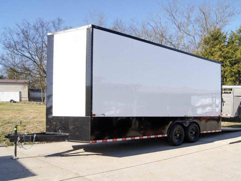 8.5 × 20 ft V-Nose Enclosed Trailer, photo 1