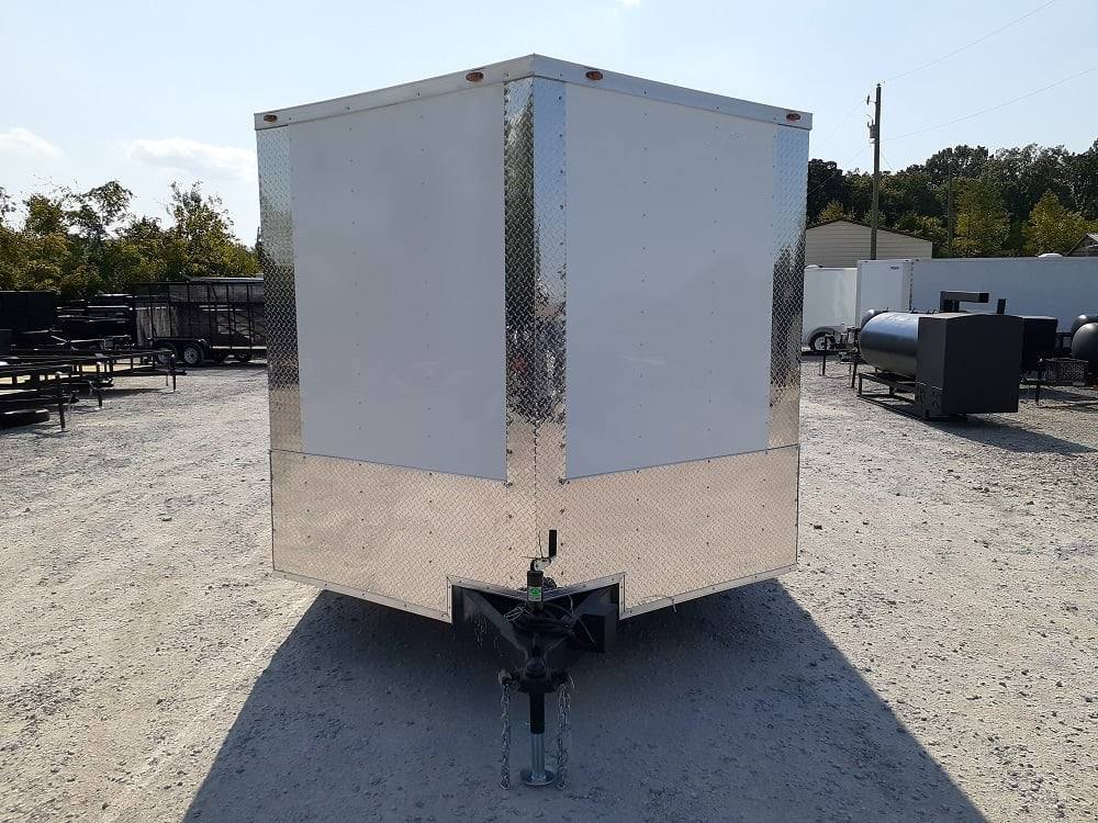 8.5 × 12 ft V-Nose Enclosed Trailer, photo 3
