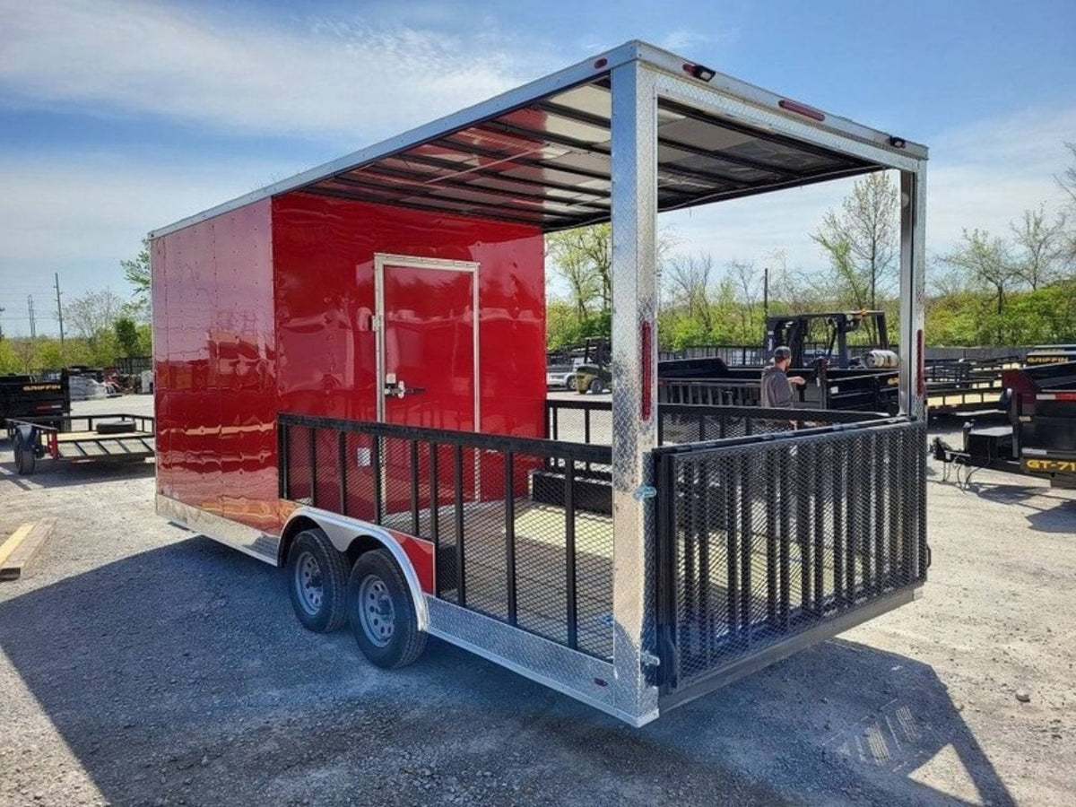 8.5 × 20 ft Enclosed Event Trailer, photo 3